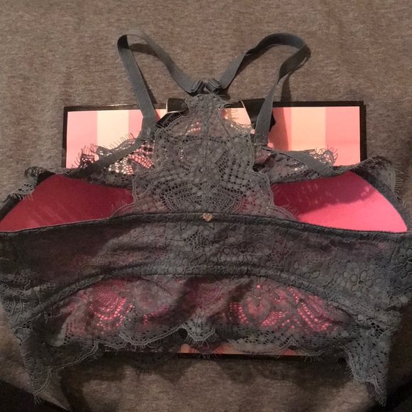 Pink by VS Push-Up High Lace Bra - Picture 2 of 3